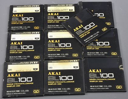 Akai-Thirty BL100 QD Quick Disks as seen